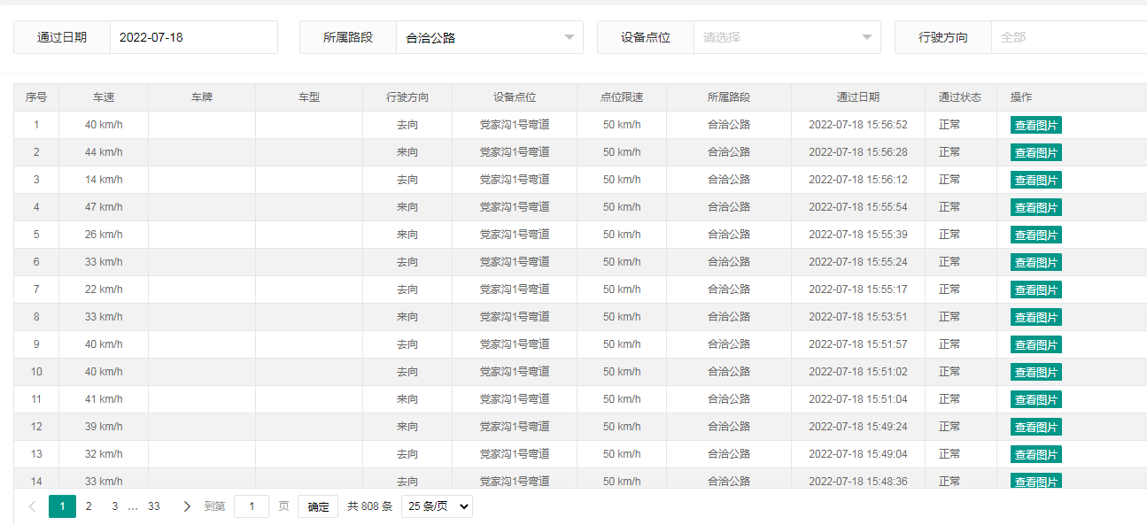 合阳县合洽公路智慧化道路安全预警系统(图6)